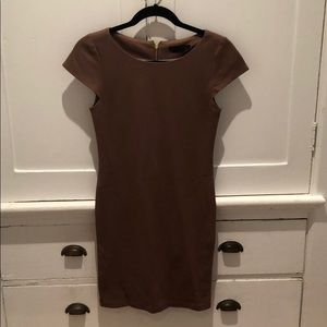 Alice + Olivia tan dress - 6